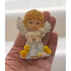 2D Anioł z barankiem