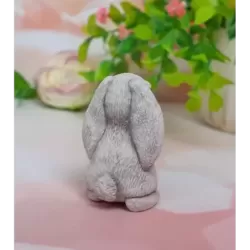 Silicone Mold Gray Hare 2