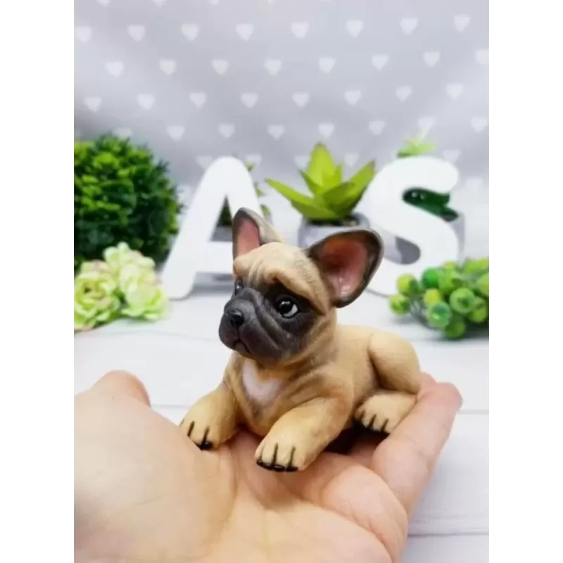 Silicone mold Dog French Bulldog