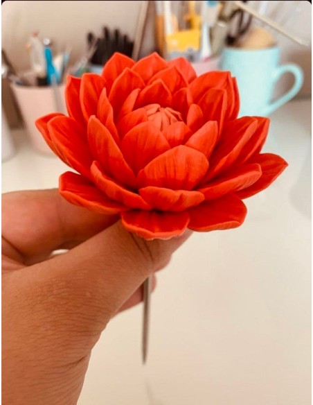 Silicone Mold Flowers Amelia Large