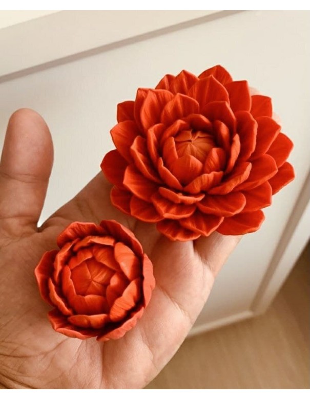 Silicone Mold Flowers Amelia Large