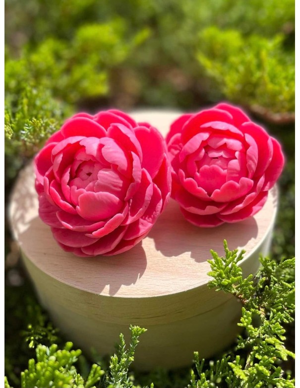 Silicone mold Peony Fleming