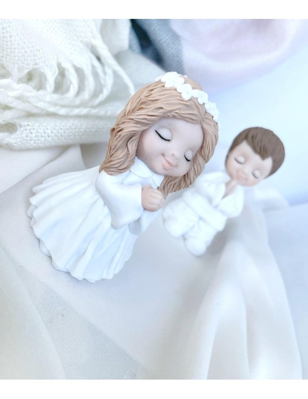 Silicone mold Communion Girl