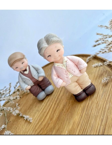 Silicone mold 2D Grandma