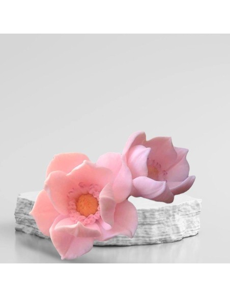 Silicone Mold Magnolia Flower