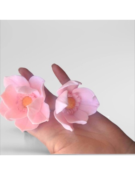 Silicone Mold Magnolia Flower