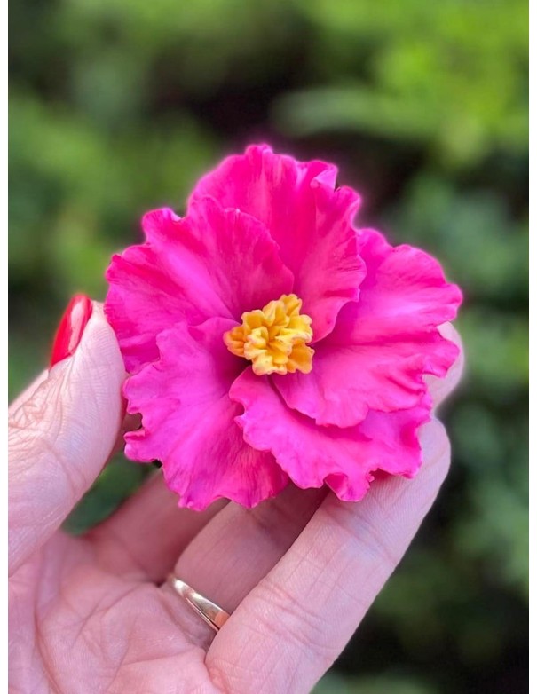 Silicone mold Camellia Flower