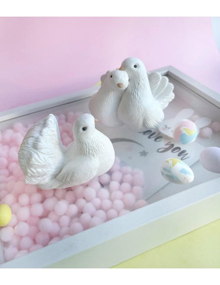 Silicone mold White Dove