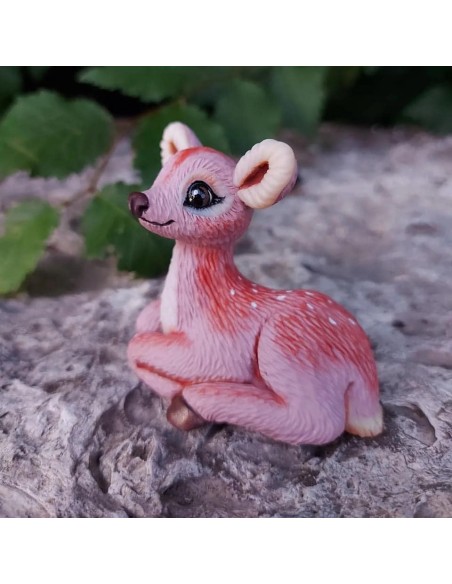 Silicone mold Forest Deer