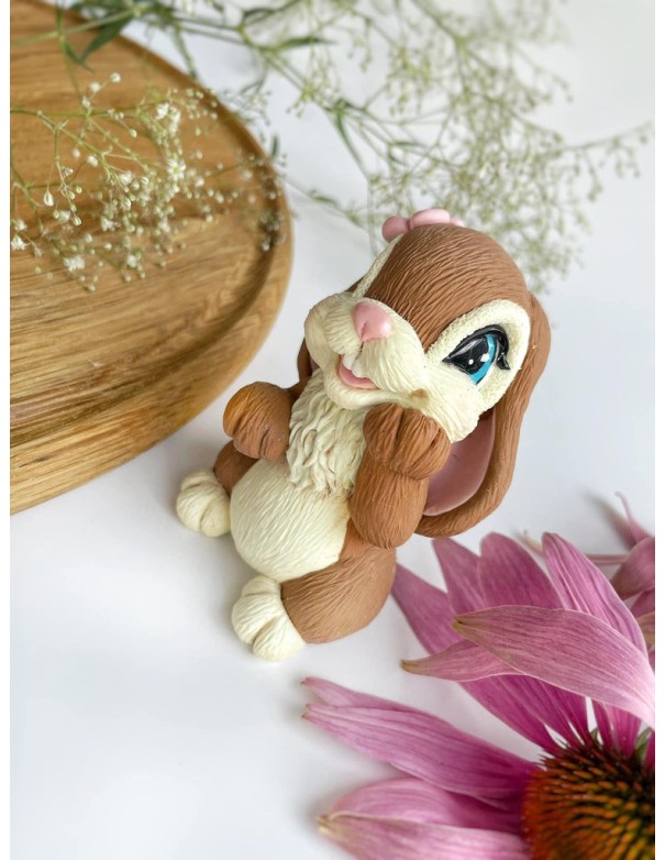 Silicone Mold Bunny Love