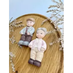 Foremka silikonowa 2D Babcia 2