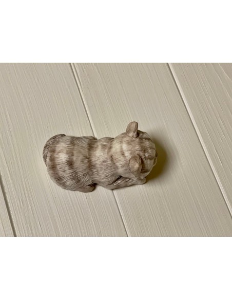 Silicone mold Lying kitten