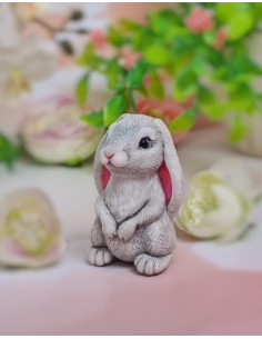 Silicone Mold Gray Hare