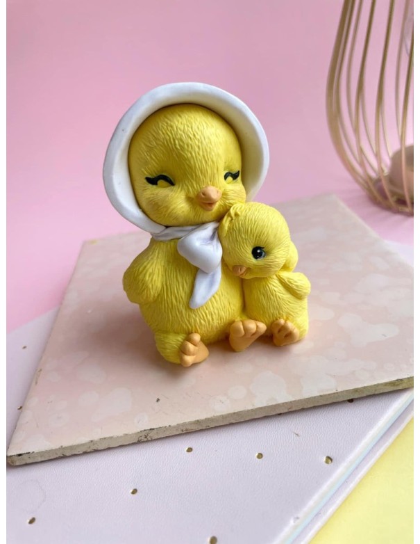 Silicone mold Duck Family