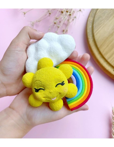 2D Rainbow Silicone Mold