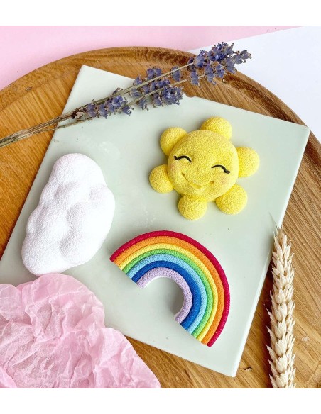 2D Rainbow Silicone Mold