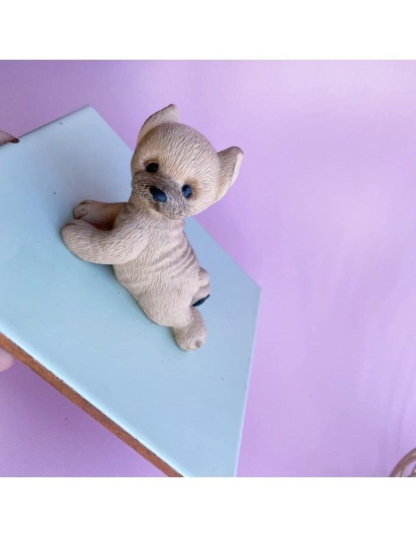 Silicone mold Little Dog