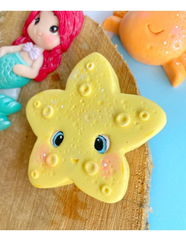 Silicone mold 2D Starfish