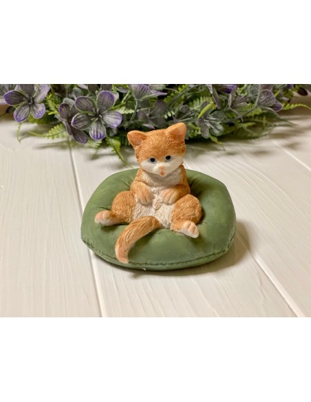 Silicone mold Red cat