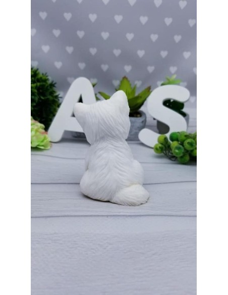 Silicone mold Blond Dog