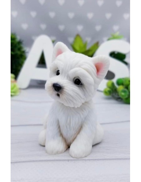 Silicone mold Blond Dog