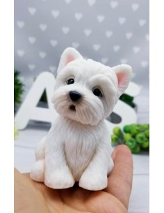 Silicone mold Blond Dog 2