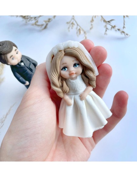 Silicone mould Bride