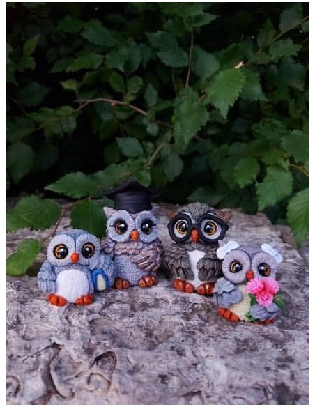 Foremka silikonowa Sowa z Książką