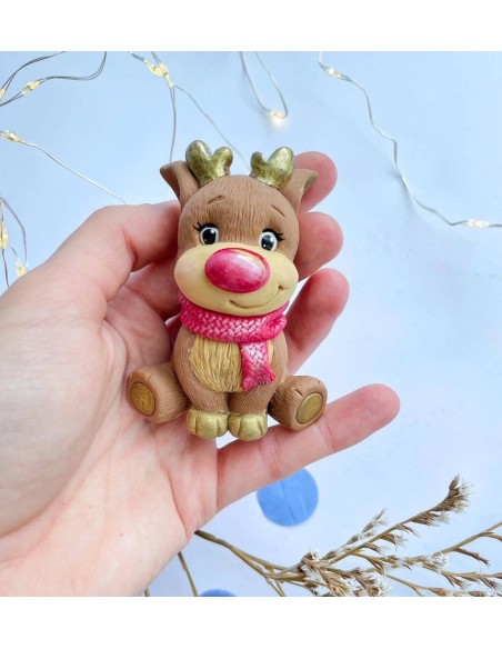 Silicone mold Christmas Deer