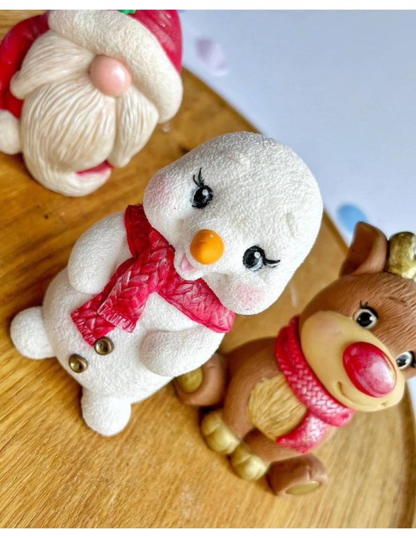 Silicone mold Christmas Deer