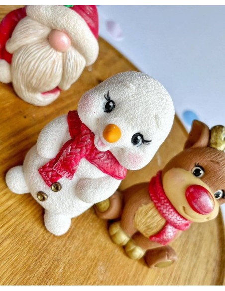 Forma silikonowa Jeleń świąteczny