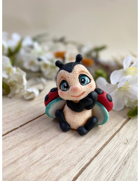 Силиконовая форма Божья коровка