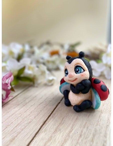 Силиконовая форма Божья коровка