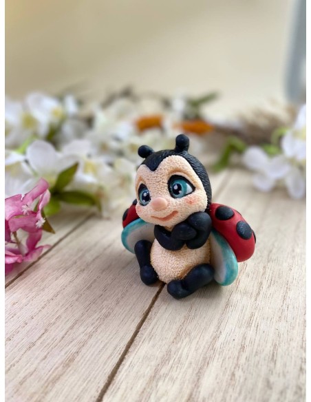 Силиконовая форма Божья коровка