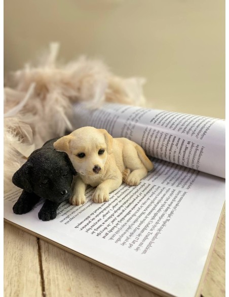 Silicone mold Two Labrador puppies