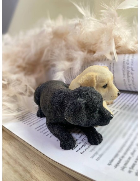 Silicone mold Two Labrador puppies
