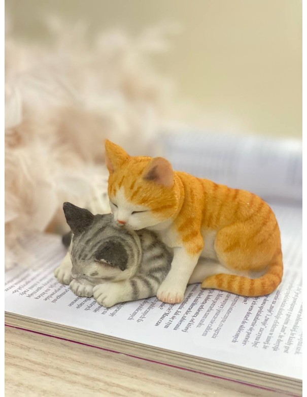 Силиконовая форма Спящие коты