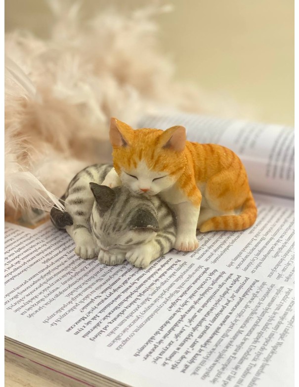 Силиконовая форма Спящие коты