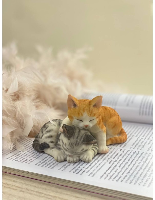 Silicone mold Sleeping cats