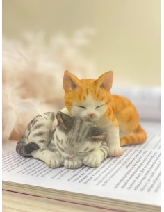 Silicone mold Sleeping cats