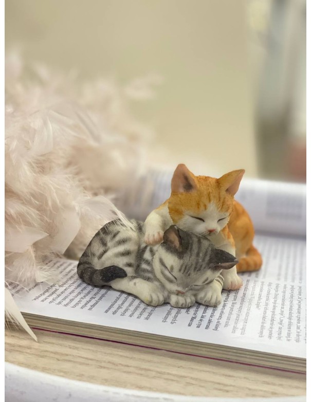 Силиконовая форма Спящие коты