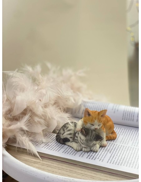 Silicone mold Sleeping cats