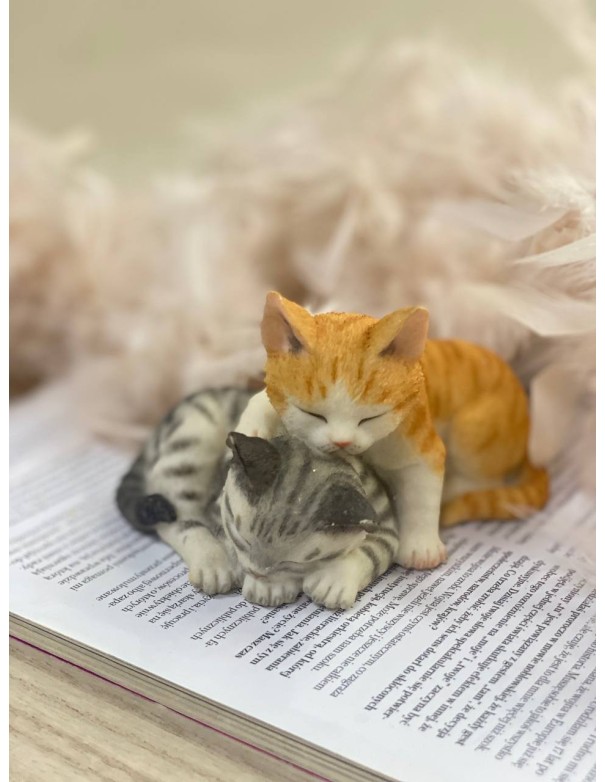 Silicone mold Sleeping cats