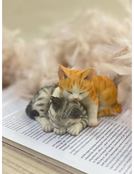 Silicone mold Sleeping cats