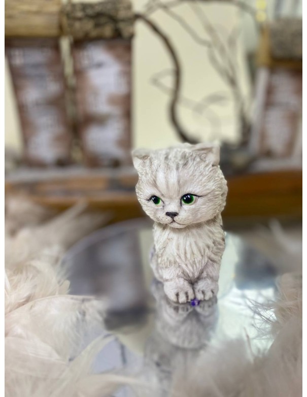 Silicone mold Sitting kitten (WITHOUT BALL OF YARN)