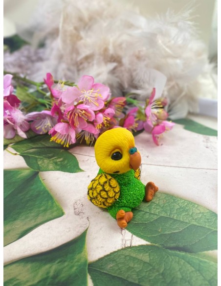 Silicone mold Parrot Frugo