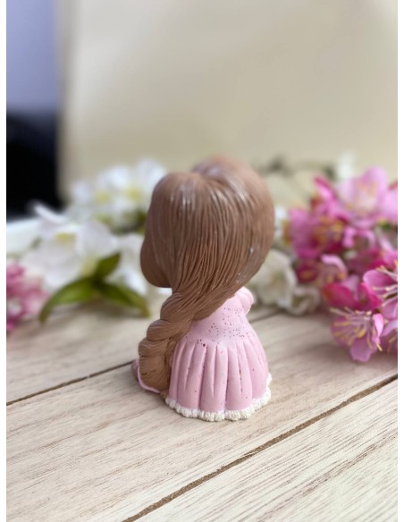 Silicone Mold Girl with a Braid