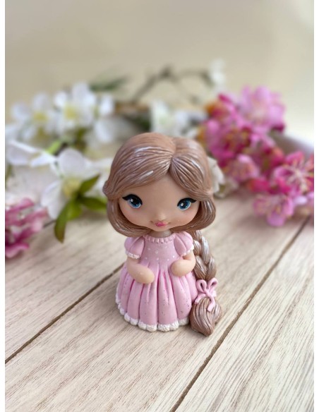 Foremka silikonowa Dziewczynka z warkoczem