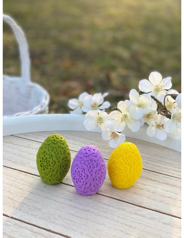 Easter egg silicone mold