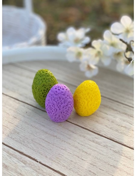 Easter egg silicone mold